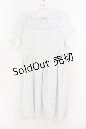 画像: サンリオ / シナモロール15th大人ワンピース  サックス O-26-01-13-026-EL-OP-IG-OS