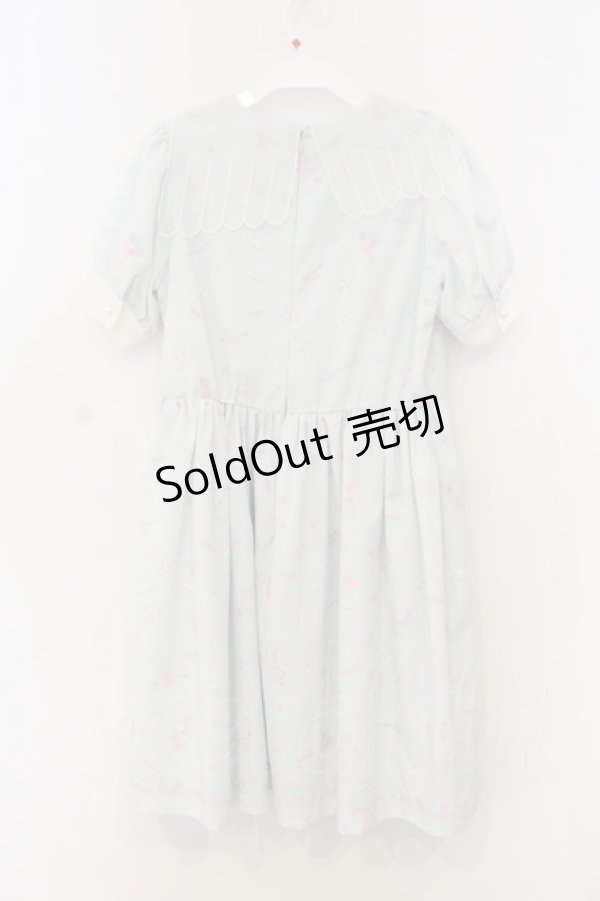 画像5: サンリオ / シナモロール15th大人ワンピース  サックス O-26-01-13-026-EL-OP-IG-OS (5)