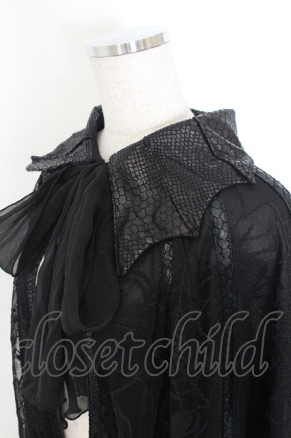 画像2: Qutie Frash / コウモリポンチョ  ブラック O-26-01-14-033-QU-TO-IG-OS (2)