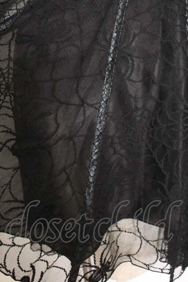 画像3: Qutie Frash / コウモリポンチョ  ブラック O-26-01-14-033-QU-TO-IG-OS (3)