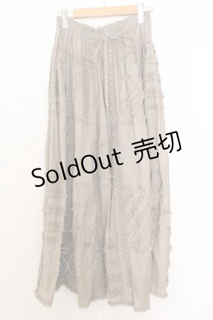 画像: PINK HOUSE / はしごレーススカート  ベージュ O-26-01-14-047-LO-SK-IG-OS