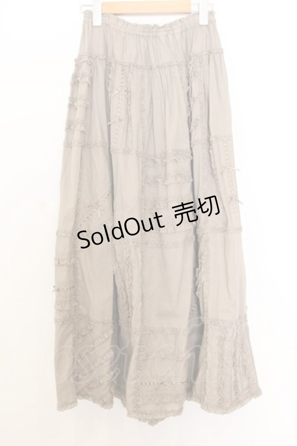 画像3: PINK HOUSE / はしごレーススカート  ベージュ O-26-01-14-047-LO-SK-IG-OS (3)