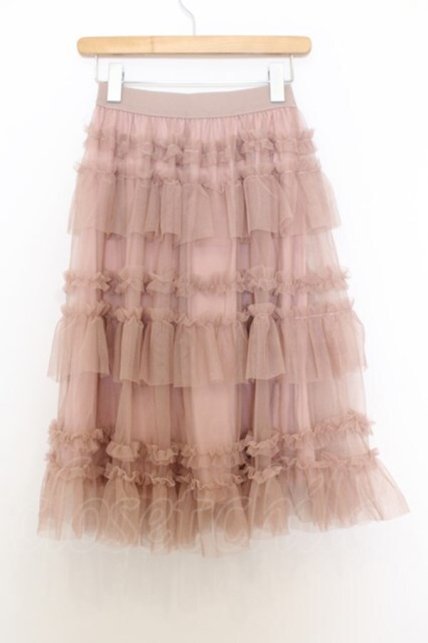 画像2: FLC / 星名桜子 チュールスカート  ピンク O-26-01-14-012-0-SK-IG-OS (2)