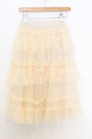 画像: FLC / 星名桜子 チュールスカート S オフ O-26-01-14-013-0-SK-IG-OS