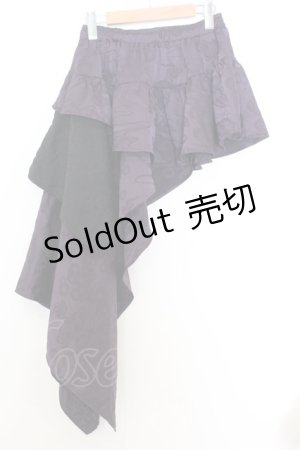 画像: Qutie Frash / アシメラッップスカート  パープル O-26-01-14-021-QU-SK-IG-OS