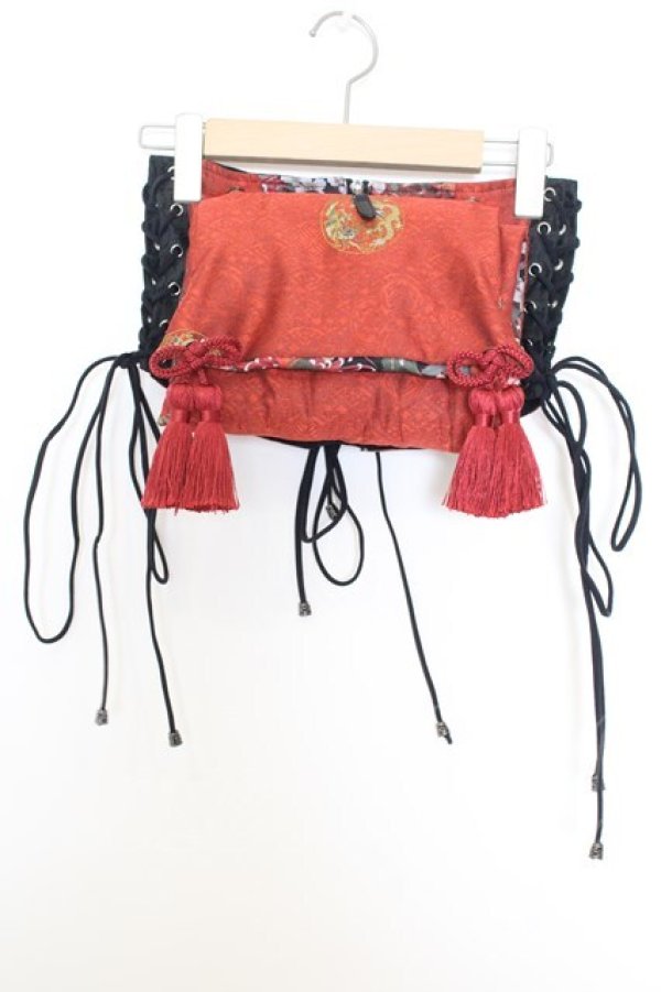 画像2: Qutie Frash / 太鼓帯コルセット  レッド O-26-01-14-028-QU-TO-IG-OS (2)