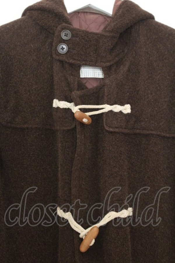 画像2: KANEKO ISAO / シャギーダッフルコート  ブラウン O-26-01-15-034-EL-CO-IG-OS (2)