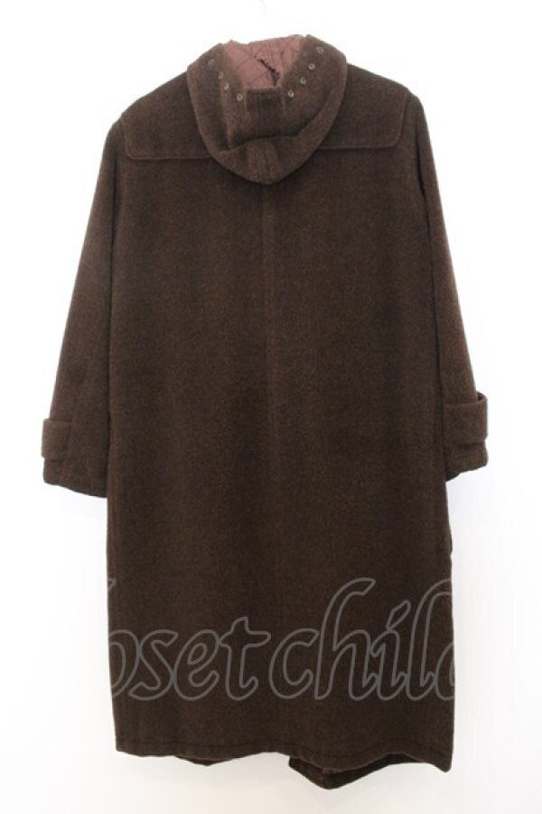 画像3: KANEKO ISAO / シャギーダッフルコート  ブラウン O-26-01-15-034-EL-CO-IG-OS (3)