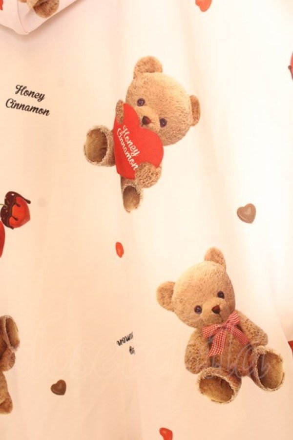 画像3: Honey Cinnamon / 総柄ジップパーカー  ピンク O-26-01-15-038-LO-TO-IG-OS (3)