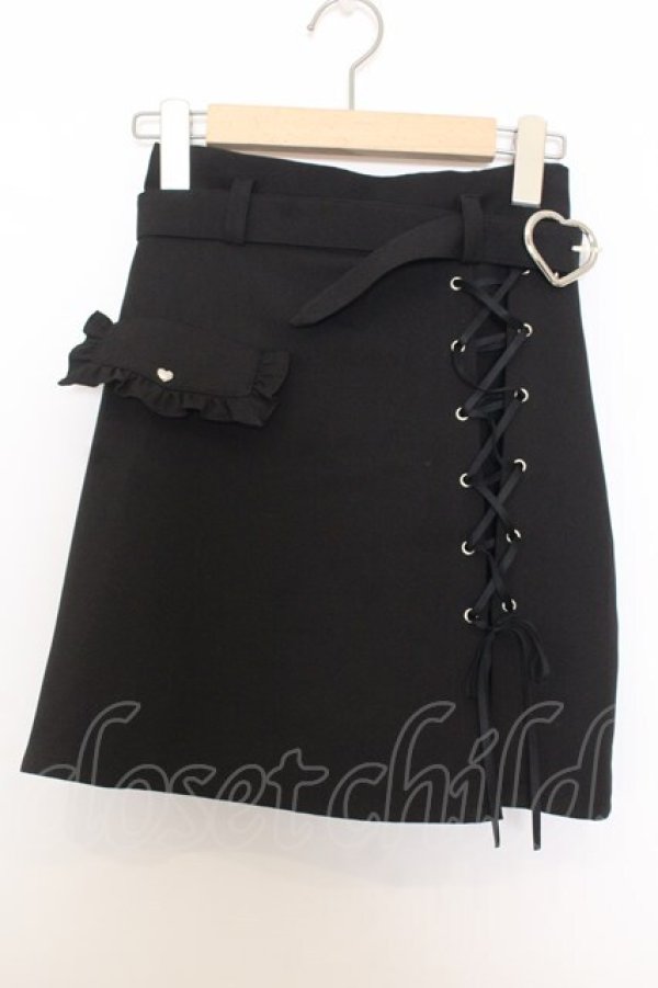 画像1: Honey Cinnamon / デザインスカパン  クロ O-26-01-15-040-LO-PA-IG-OS (1)