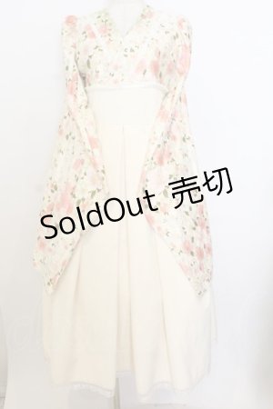 画像: marcHenromanTica / 夢桜袴風ワンピース サイズ 白百合色 O-26-01-15-004-LO-OP-OW-OS