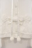 画像2: Angelic Pretty / ラブリィくまちゃんパーカー  シロ O-26-01-15-052-AP-TO-YM-OS (2)