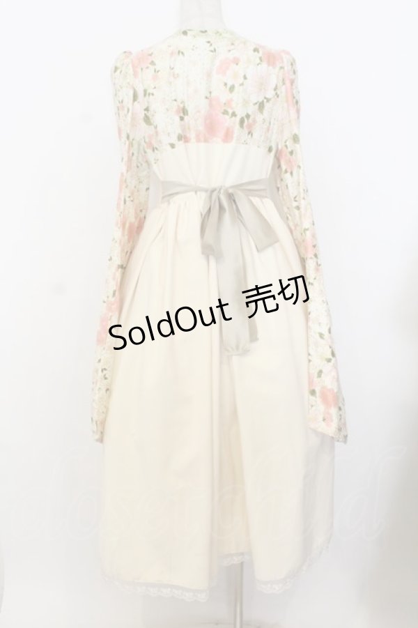 画像4: marcHenromanTica / 夢桜袴風ワンピース サイズ 白百合色 O-26-01-15-004-LO-OP-OW-OS (4)