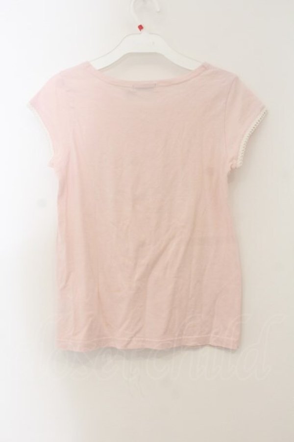 画像2: MILK / カップケーキキャンドルTシャツ  ピンク O-26-01-15-057-ML-TO-YM-OS (2)