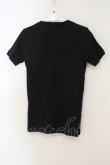 画像2: h.ANARCHY / スカルプリントTシャツ  ブラックｘレッド O-26-01-15-058-HN-TS-YM-OS (2)