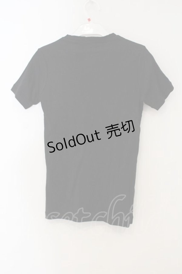 画像2: h.ANARCHY / スカルプリントTシャツ  ブラックｘレッド O-26-01-15-058-HN-TS-YM-OS (2)