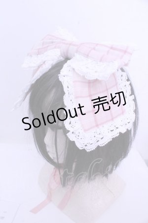 画像: Chalmiere / タータンチェックマルチリボン  ピンク O-26-01-15-1048-0-ZA-IG-OS