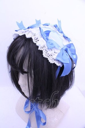 画像: BABY,THE STARS SHINE BRIGHT / Ribbon ribbon blooms ヘッドドレス  サックス O-26-01-15-1008-BA-AC-IG-OS