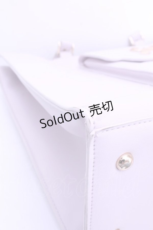 画像2: axes femme POETIQUE / ハート刺繍推し活A3トート  ピンク O-26-01-15-1012-AX-BG-OW-OS (2)