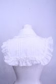画像2: ATELIER PIERROT / Lace Elegance Ruffle Collar（レースエレガンスラッフルカラー）  ホワイト O-26-01-15-1022-EL-ZA-IG-OS (2)