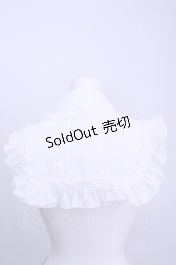 画像2: ATELIER PIERROT / Lace Elegance Ruffle Collar（レースエレガンスラッフルカラー）  ホワイト O-26-01-15-1022-EL-ZA-IG-OS (2)