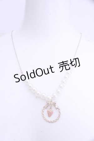 画像: m petit by misako / AMイチゴサークルネックレス  アカ×ゴールド O-26-01-15-1023-LO-AC-IG-OS