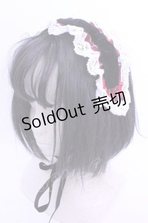 画像: Eri Aino’s Collaboration / ヘッドドレス  アカ×クロ×シロ O-26-01-15-1003-LO-AC-IG-ZT012