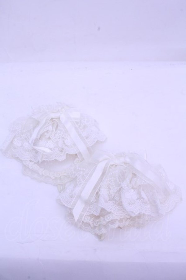 画像1: BABY,THE STARS SHINE BRIGHT / ドットチュールグローブ  シロ O-26-01-15-1029-BA-ZA-IG-OS (1)