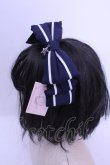 画像2: metamorphose / セーラーリボンカチューシャ（チャーム付き）  ネイビー O-26-01-15-1030-ME-AC-IG-OS (2)