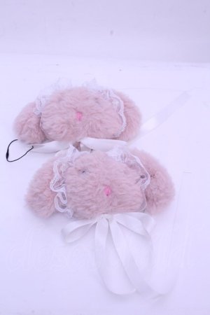 画像: Ank Rouge / ぬいぐるみヘアピン  ピンク7×シロ O-26-01-15-1031-CA-AC-IG-OS