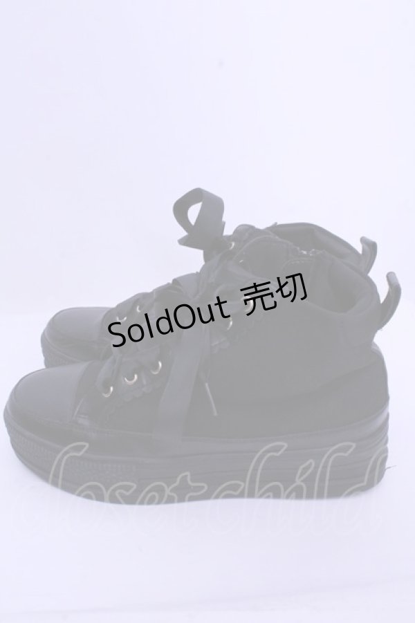 画像2: axes femme / ハイカットスニーカー M クロ O-26-01-15-1034-AX-SH-IG-ZT0204K (2)