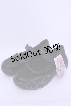 画像: m petit by misako / AMコウリボンフリルSNK M クロ O-26-01-15-1036-LO-SH-IG-OS