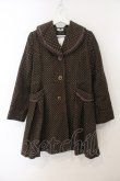 画像1: axes femme / ラメドットコート M ブラウン O-26-01-15-072-AX-CO-YM-OS (1)