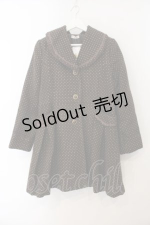 画像: axes femme / ラメドットコート M ブラウン O-26-01-15-072-AX-CO-YM-OS