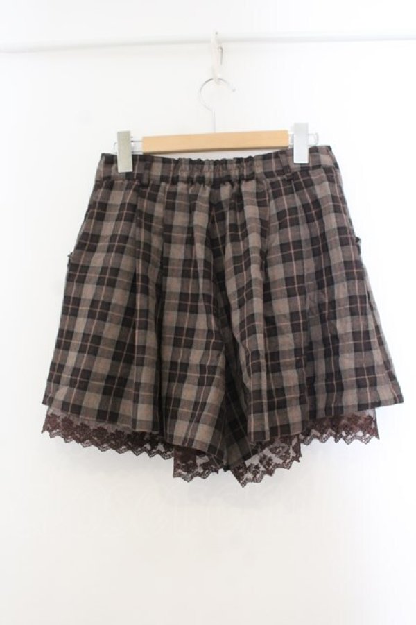 画像2: axes femme / プリーツキュロット M グレー O-26-01-15-075-AX-PA-YM-OS (2)