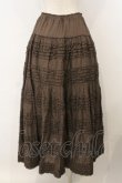 画像4: PINK HOUSE / ローンフリルドットスカート  ブラウン O-26-01-15-084-LO-SK-IG-OS (4)