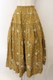 画像1: WONDERFUL WORLD / すずらん柄スカート  マスタード O-26-01-15-088-LO-SK-IG-OS (1)