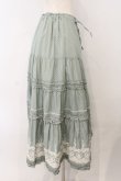 画像3: PINK HOUSE / 裾モチーフドットスカート  ミント O-26-01-15-089-LO-SK-IG-OS (3)