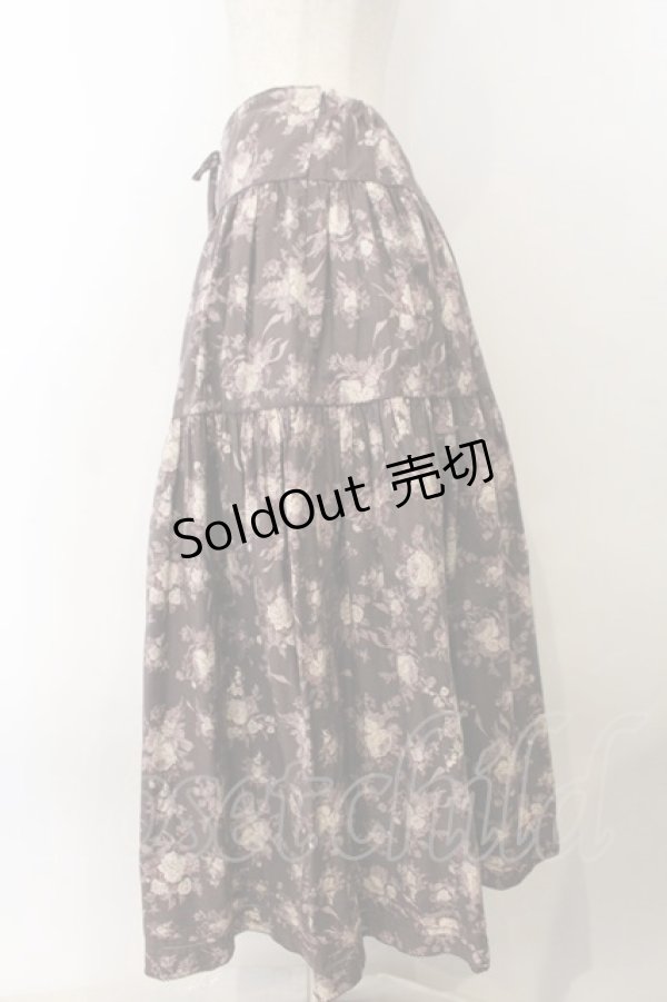 画像3: KANEKO ISAO / ローズブーケ柄スカート【お直しあり】  パープル O-26-01-15-091-EL-SK-IG-ZT283 (3)