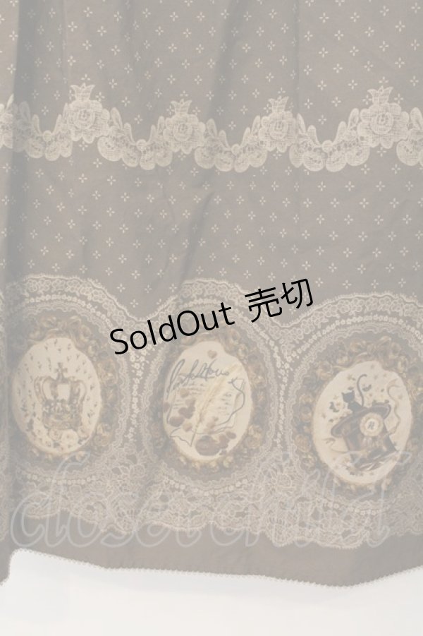 画像3: PINK HOUSE / バイオリンローズチュニック  ブラウン O-26-01-15-111-LO-OP-IG-OS (3)