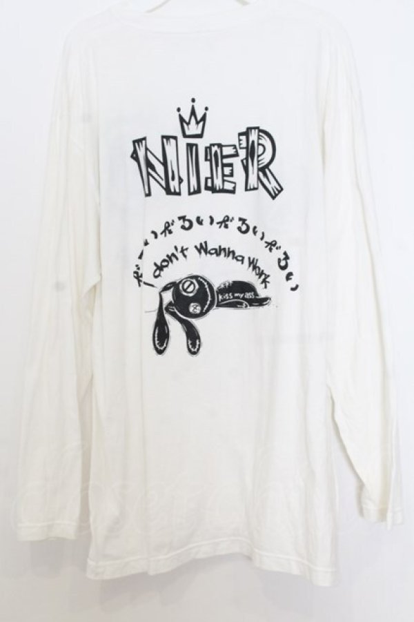 画像3: NieR Clothing / NieRちゃんptカットソー XL ホワイト O-26-01-15-012-PU-TO-OW-OS (3)