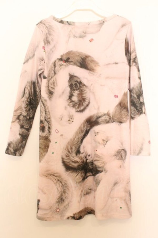 画像3: MILK / Little foxワンピース  ピンク O-26-01-15-017-ML-OP-OW-ZT0118N (3)