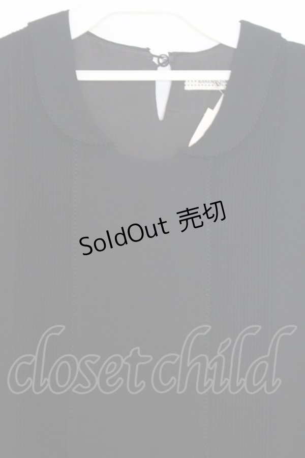 画像2: KANEKO ISAO / たくし上げタックワンピース  クロ O-26-01-15-025-EL-OP-IG-OS (2)