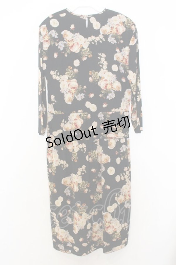 画像3: KANEKO ISAO / ローズブーケワンピース  クロ O-26-01-15-026-EL-OP-IG-OS (3)