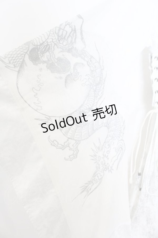 画像2: Qutie Frash / 4店舗限定着物ストールカーデ  ホワイト O-26-01-16-046-QU-JA-IG-OS (2)