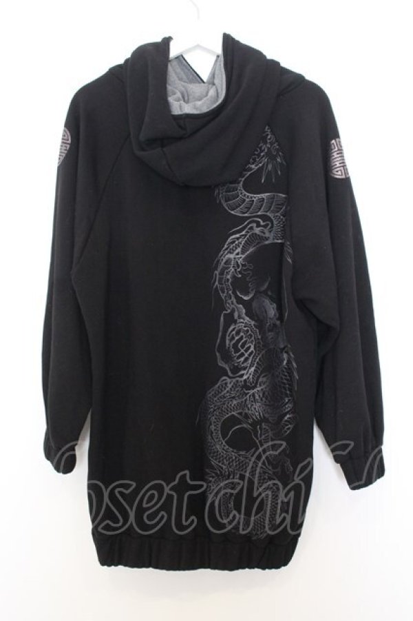 画像4: Qutie Frash / BIGプルオーバー  ブラック O-26-01-16-047-QU-TO-IG-OS (4)