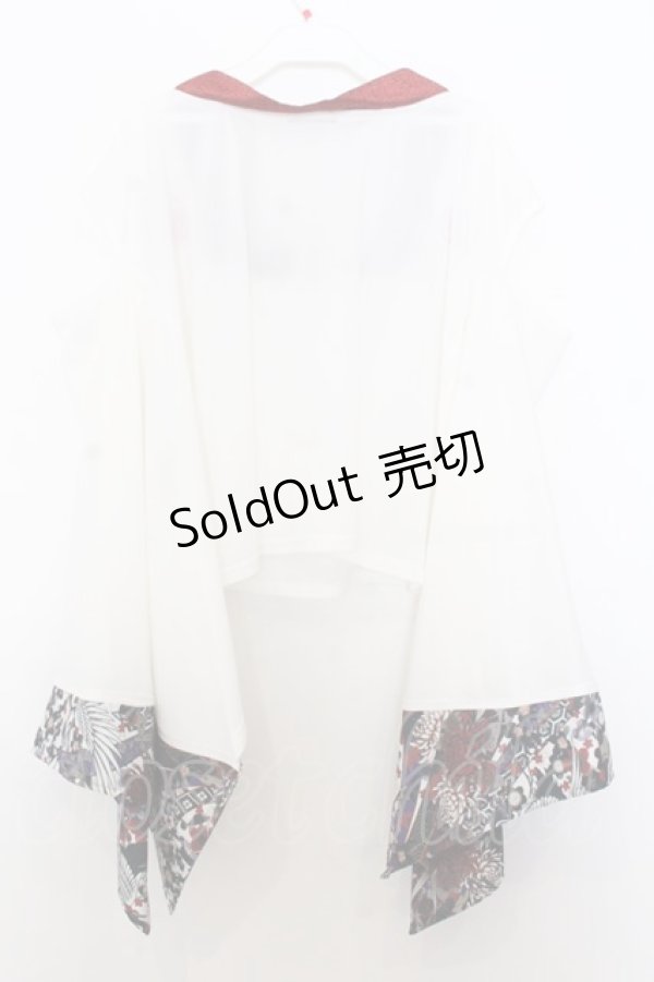 画像4: Qutie Frash / パティキュラ2018限定 ポンチョ  ホワイト O-26-01-16-050-QU-TO-IG-OS (4)