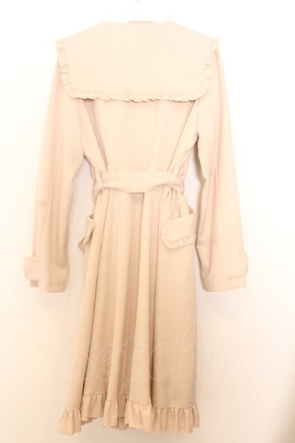画像3: Amavel / Frill Decoraトレンチコート  ピンク O-26-01-16-051-CA-CO-IG-OS (3)