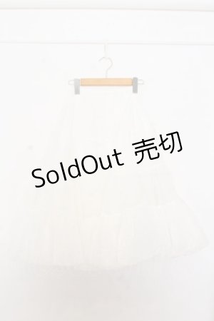 画像: LOLITA他 / Aラインパニエ  ホワイト O-26-01-16-055-EL-SK-IG-ZT560