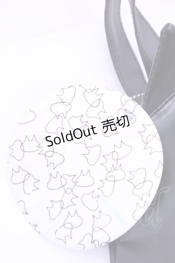 画像2: MINT NeKO / MINT NeKO 5th ANNIVERSARY BOOKパスケース付きトートバッグ  ブラック O-26-01-16-1048-HN-BG-OW-OS (2)